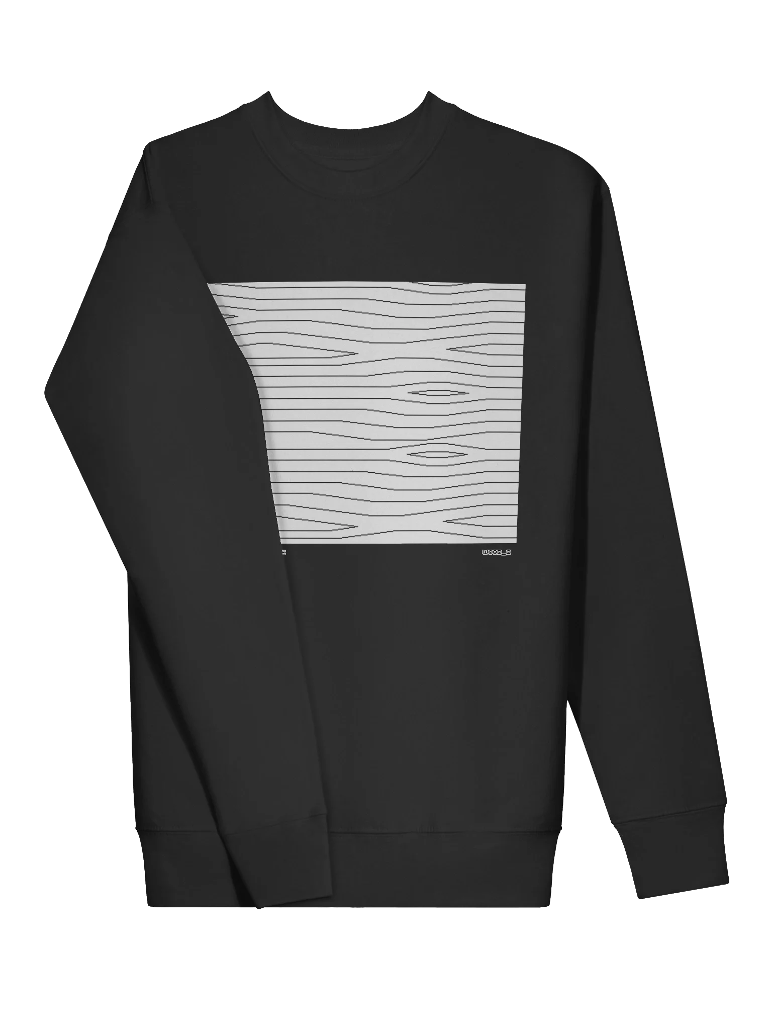 Retro Wood Hatch Crewneck Sweatshirt product image (3)