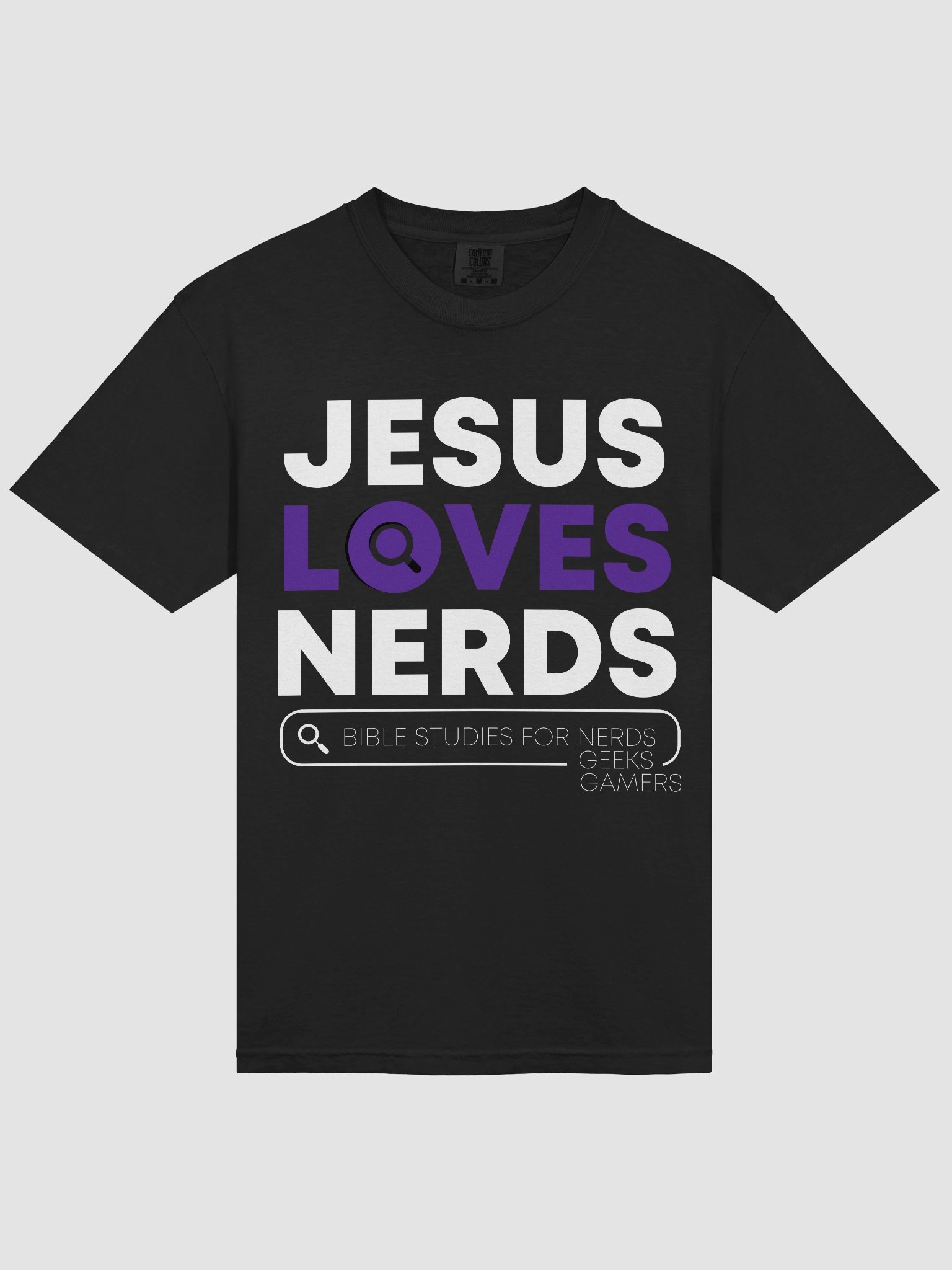 Jesus Loves Nerds Tee product image (13)