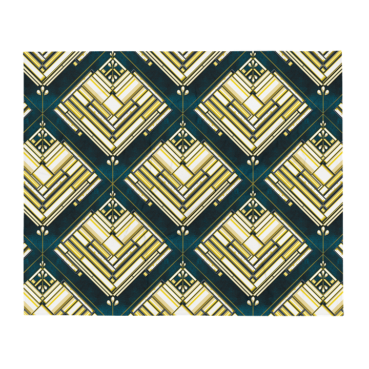 Gilded Glamour Flapper's Delight Throw Blanket | by Monique Faella Designs™ product image (2)