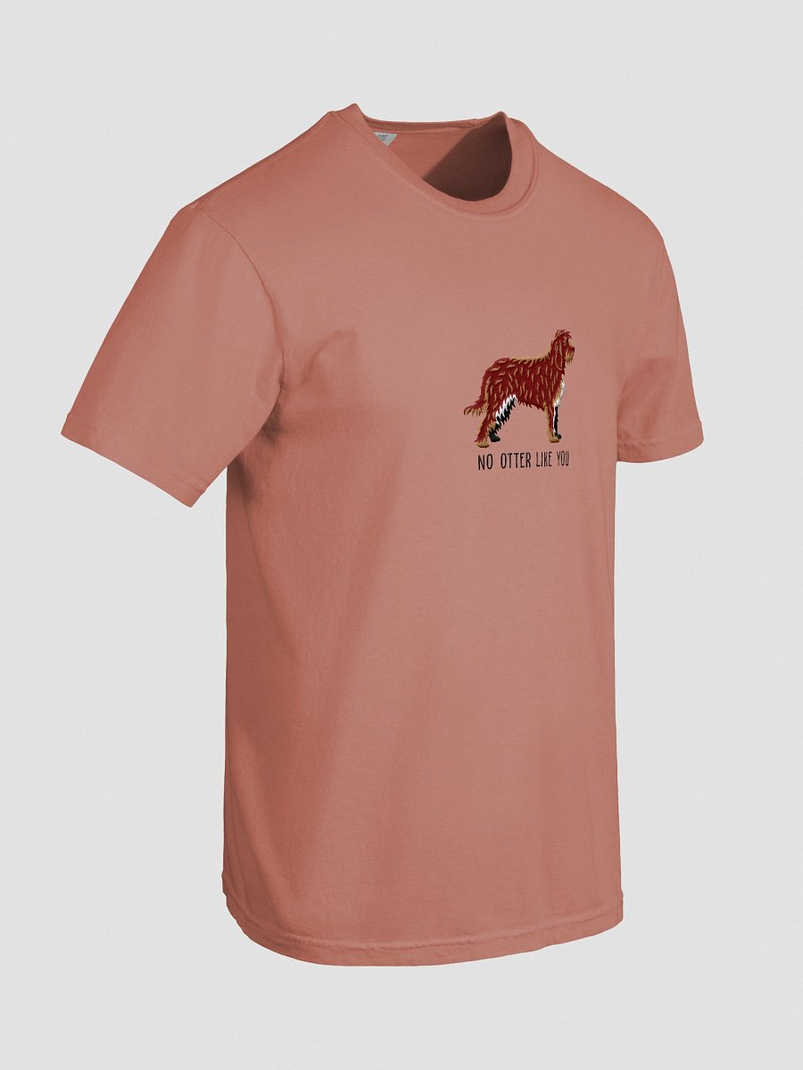 No Otter Like You T-Shirt(Embroidered) of an Otterhound(Chocolate) product image (28)
