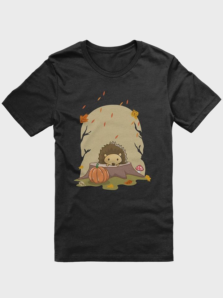 🍂 Autumn Hedgehog T-Shirt | Cute Fall Forest Animal Shirt | Cozy Woodland Vibes Tee product image (8)