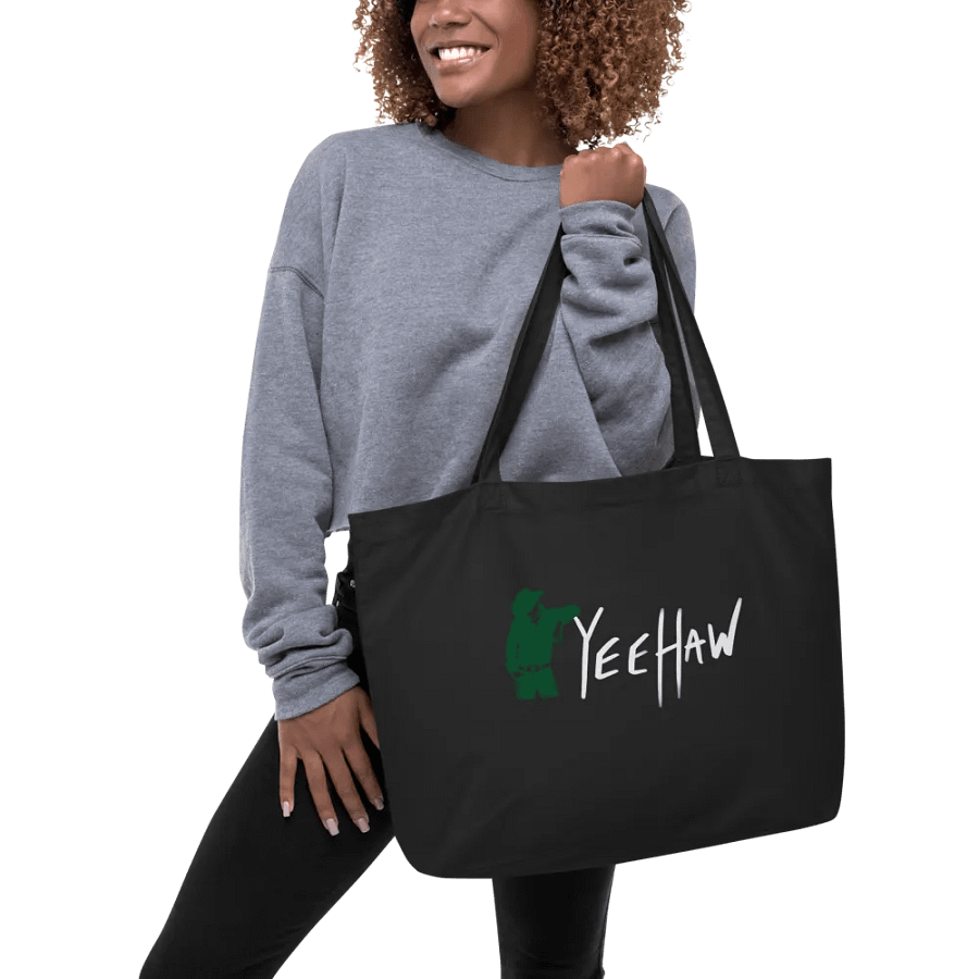 Cowboy Tote Bag (Green) product image (3)