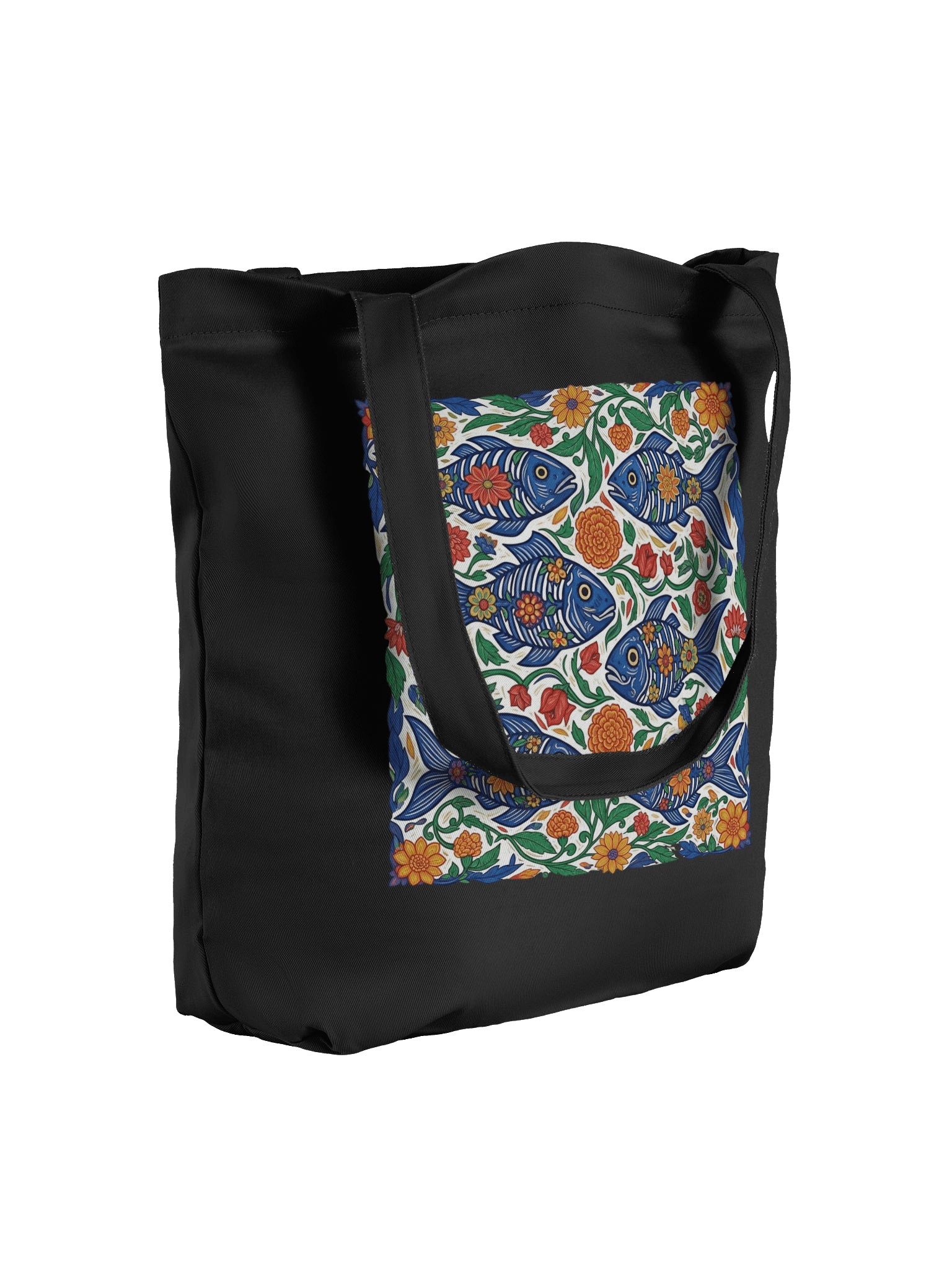 Ornamental Fish Mosaic Tote Bag product image (8)