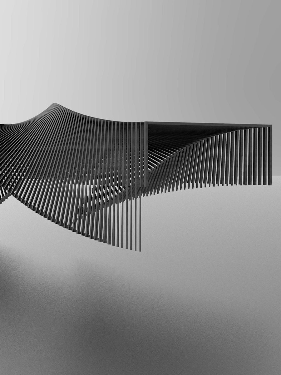 Pavilion Parametric Architectural Facade Design Grasshopper Rhino Files Download product image (3)