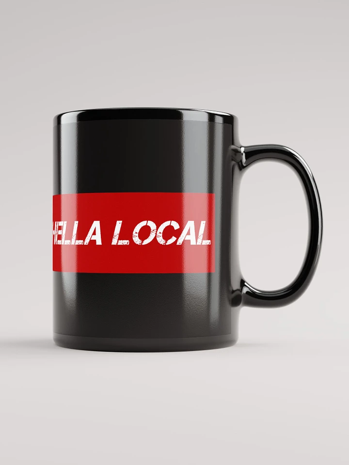 Hella Local Coffee Mug - Black product image (1)