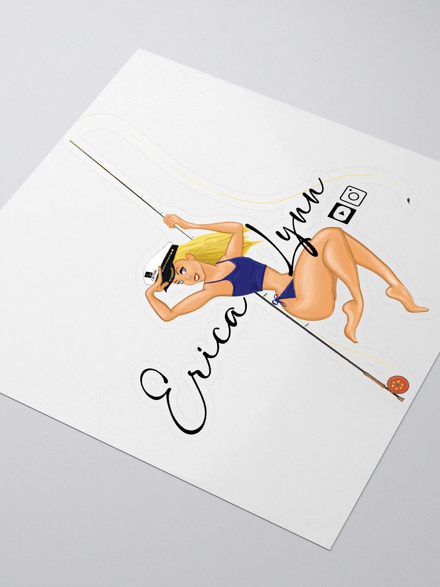 Erica Lynn Pinup Sticker product image (3)
