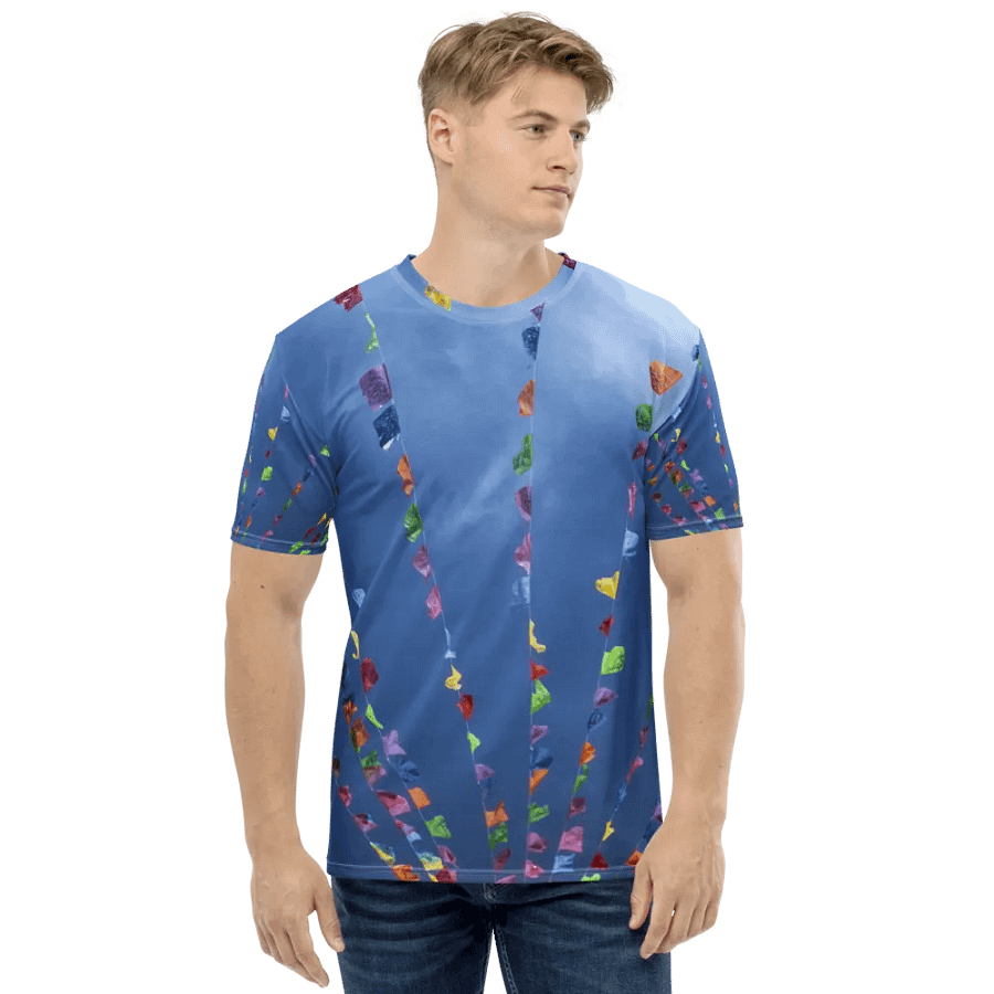 Papel Picado Adult Crew Neck T-Shirt product image (1)