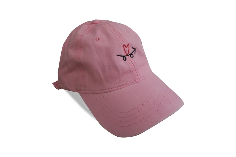 logo hat pink product image (2)