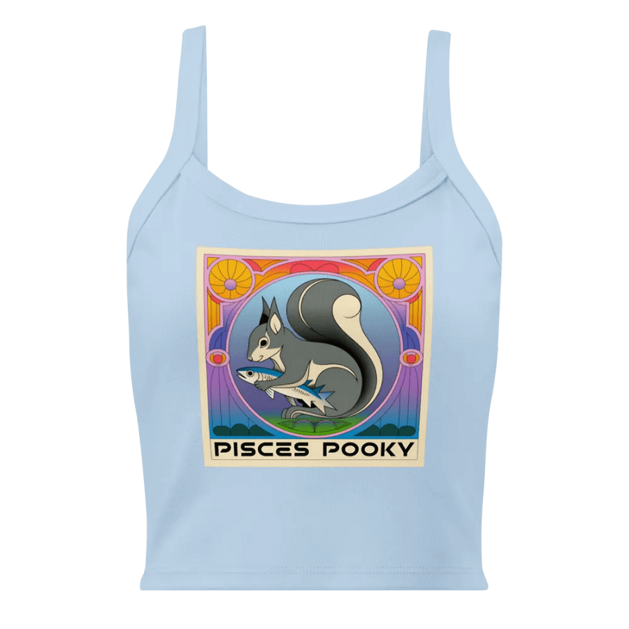 PISCES POOKY Squirrel Tank Top product image (1)