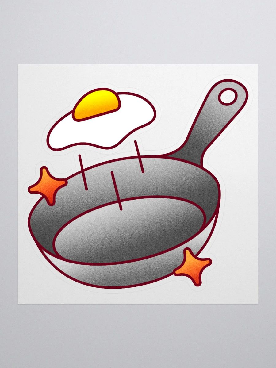 Cast Iron Sticker product image (1)