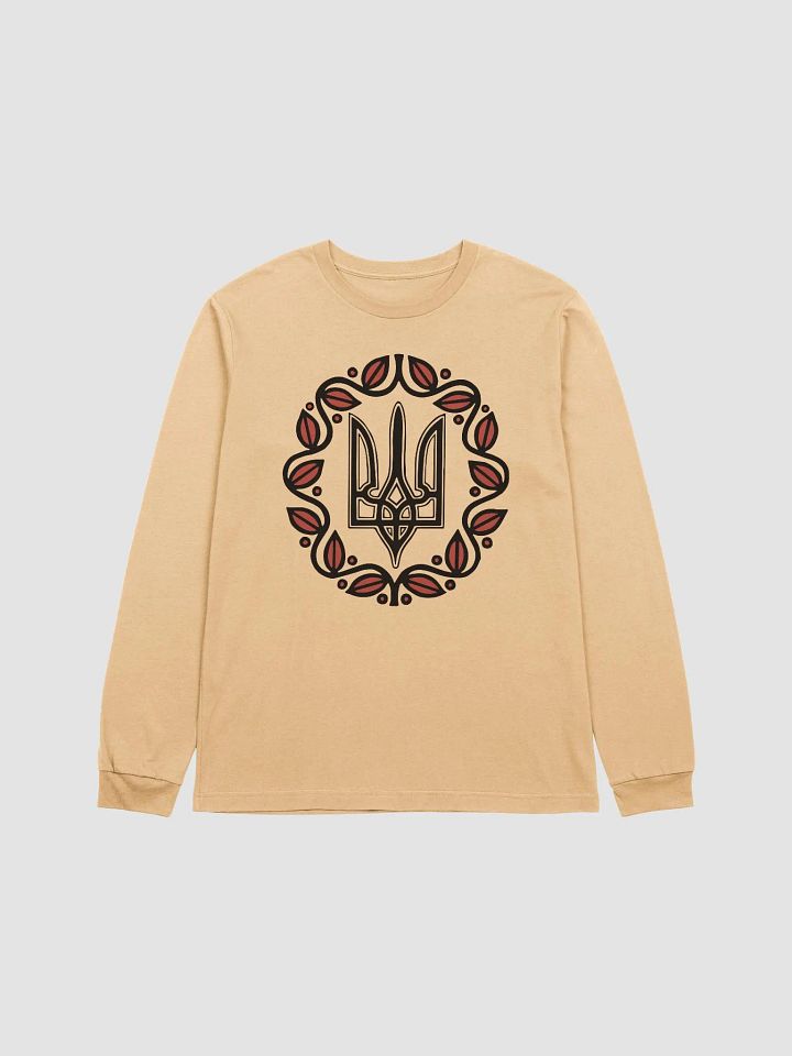 Ukrainian People's Republic Emblem (1918) Long Sleeve Color product image (1)