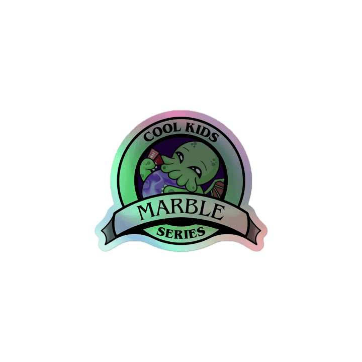Cool Kids Marble Series Holographic Sticker product image (1)