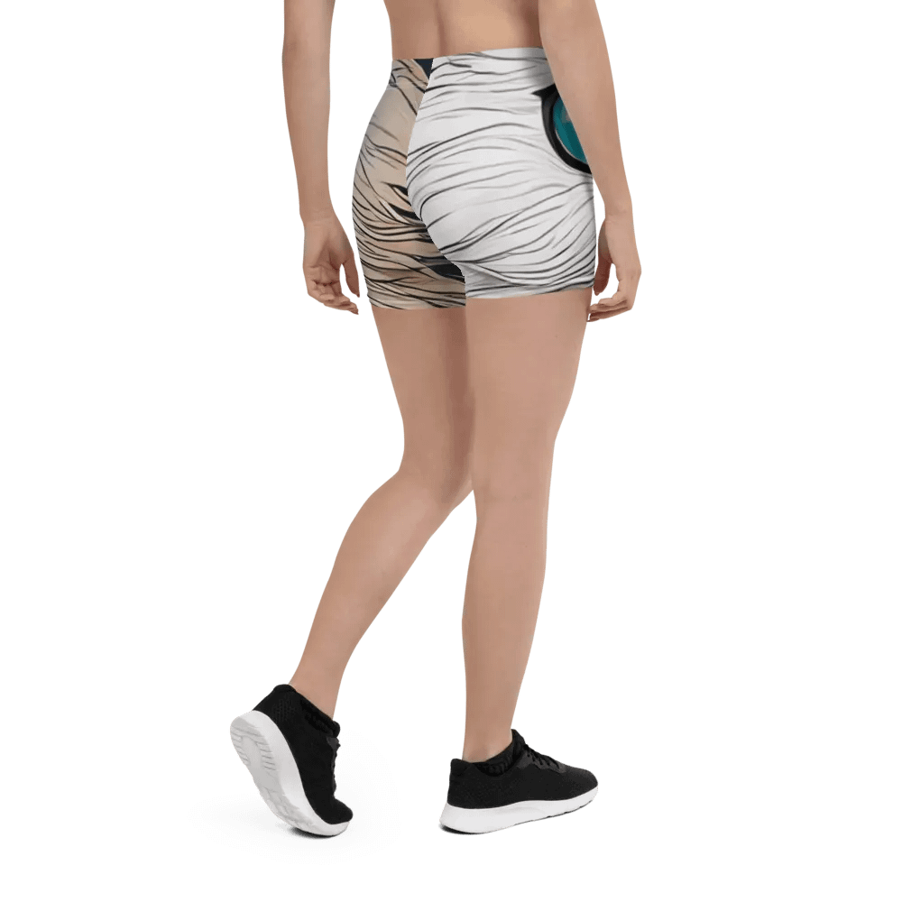 Whimsical Cat All-Over Print Shorts product image (3)