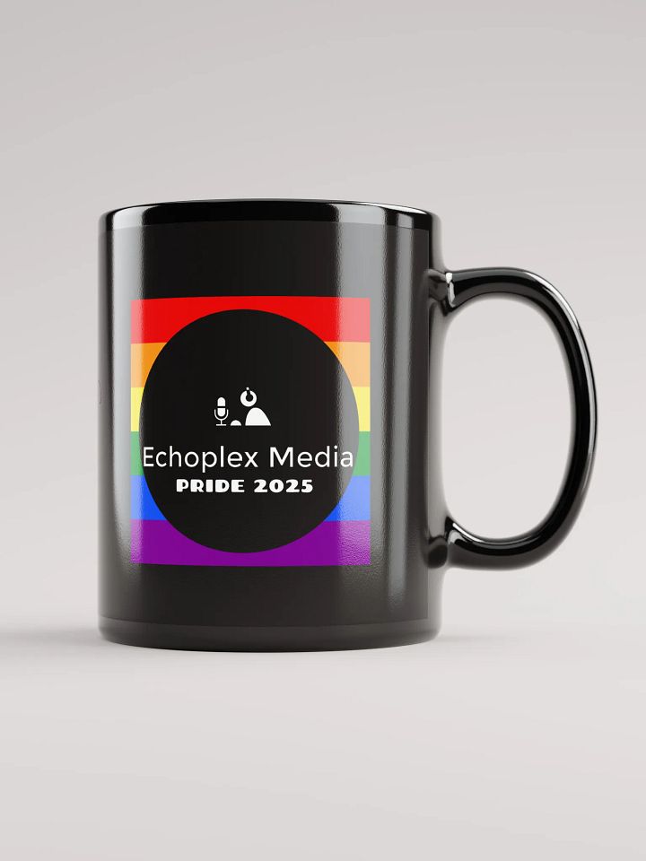 Pride 2025 Coffee Mug - Black product image (2)