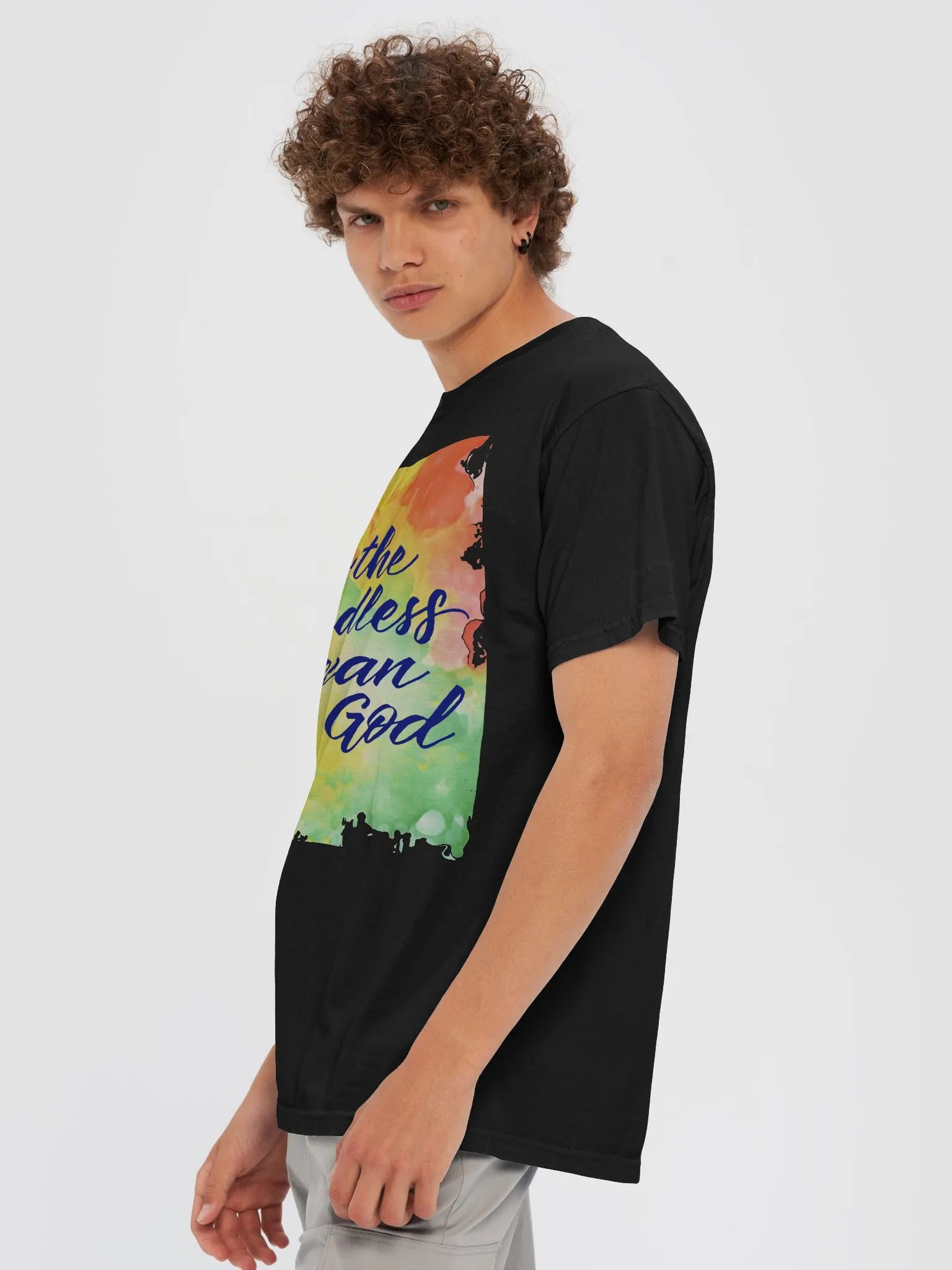 Amazing Designed T-shirts | awesome calligraphy designed quote art T-shirt product image (41)