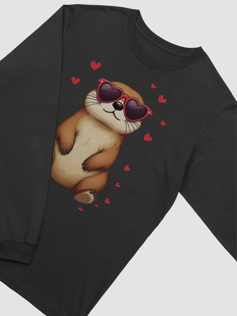 I Steal Hearts Valentines Day Animal Lovers Long Sleeve Tee product image (3)