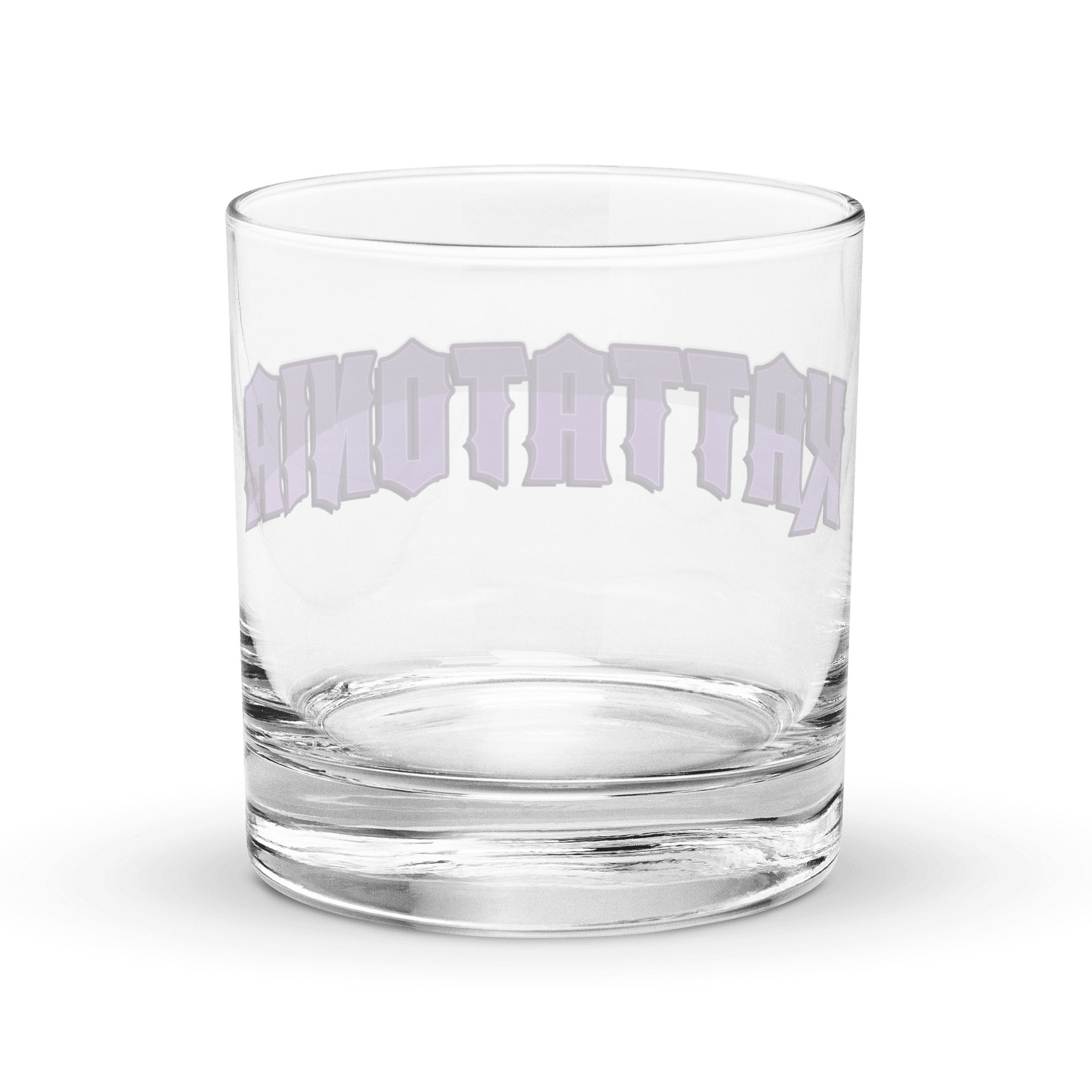 Kattatonia Name Rocks Glass product image (4)