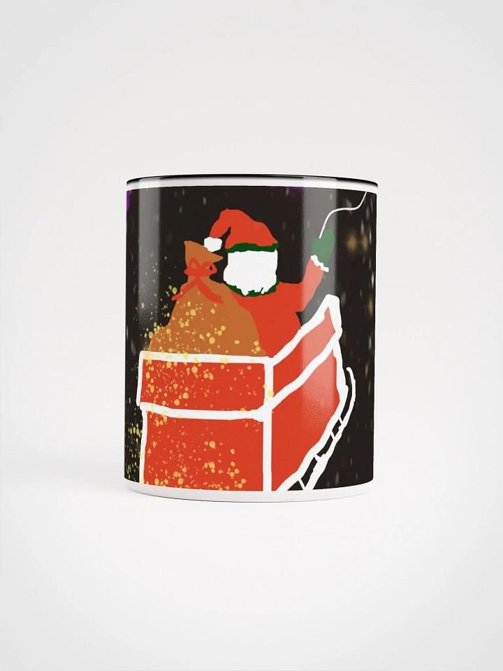 Santa's Cosmic Sleigh Ride Ceramic Mug product image (1)