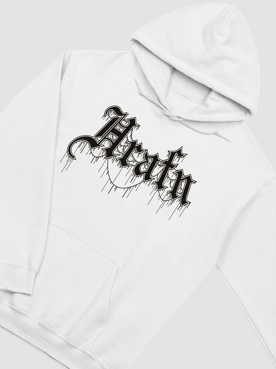 Hrafn Gothic Black Logo Hoodie product image (2)