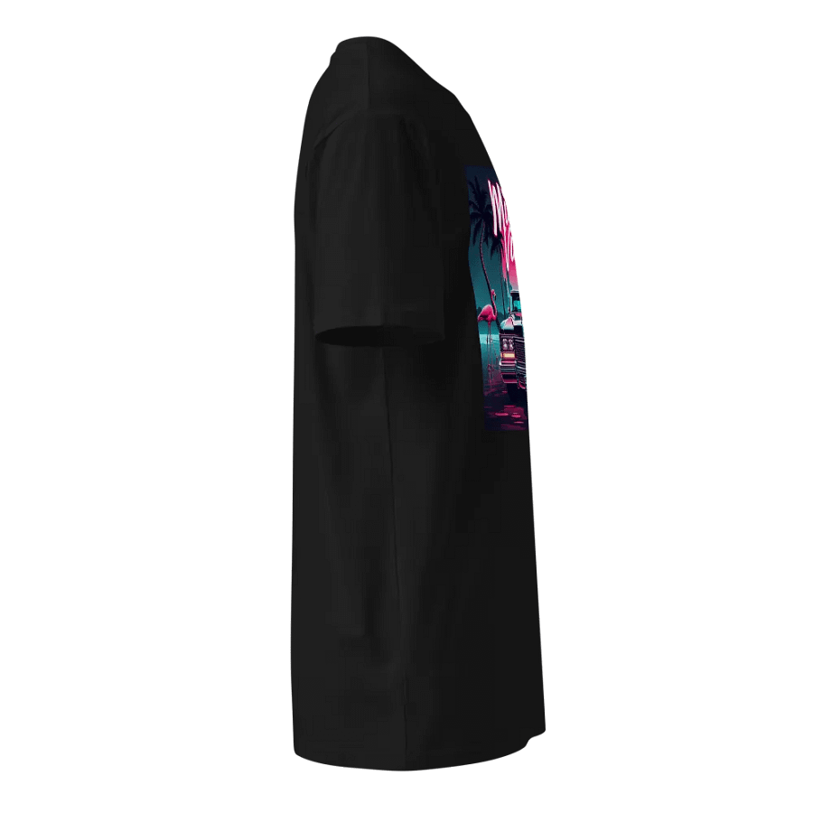 Neon Miami Vice Classic Car T-Shirt product image (4)