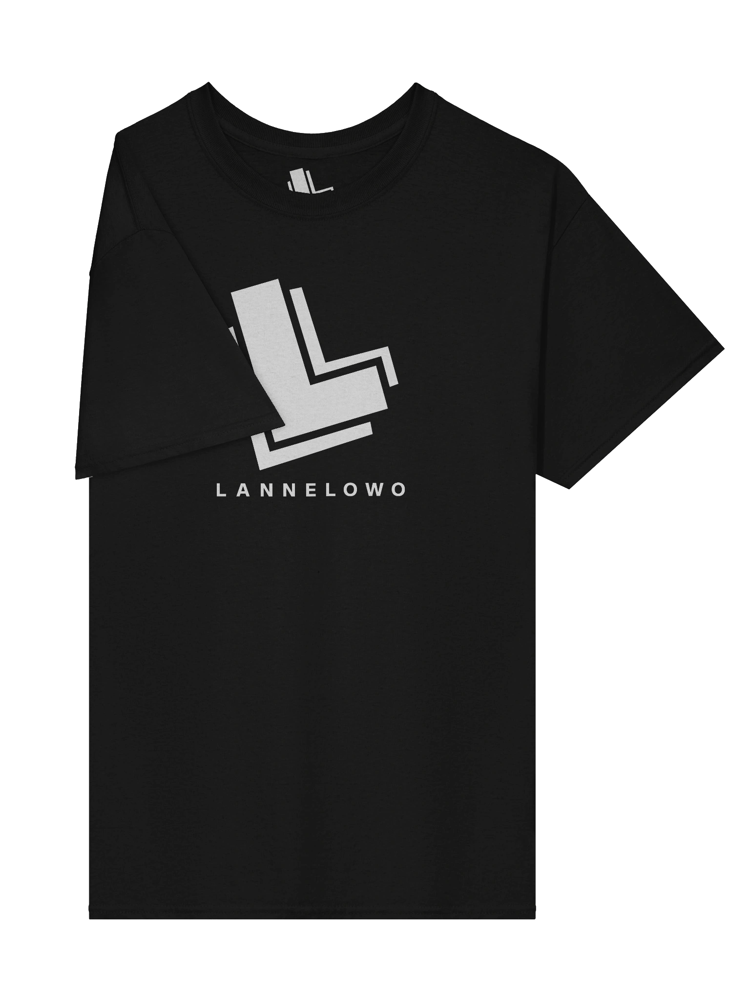 Lannelowo Classic Koszuleczka ~ Black nadruk product image (4)