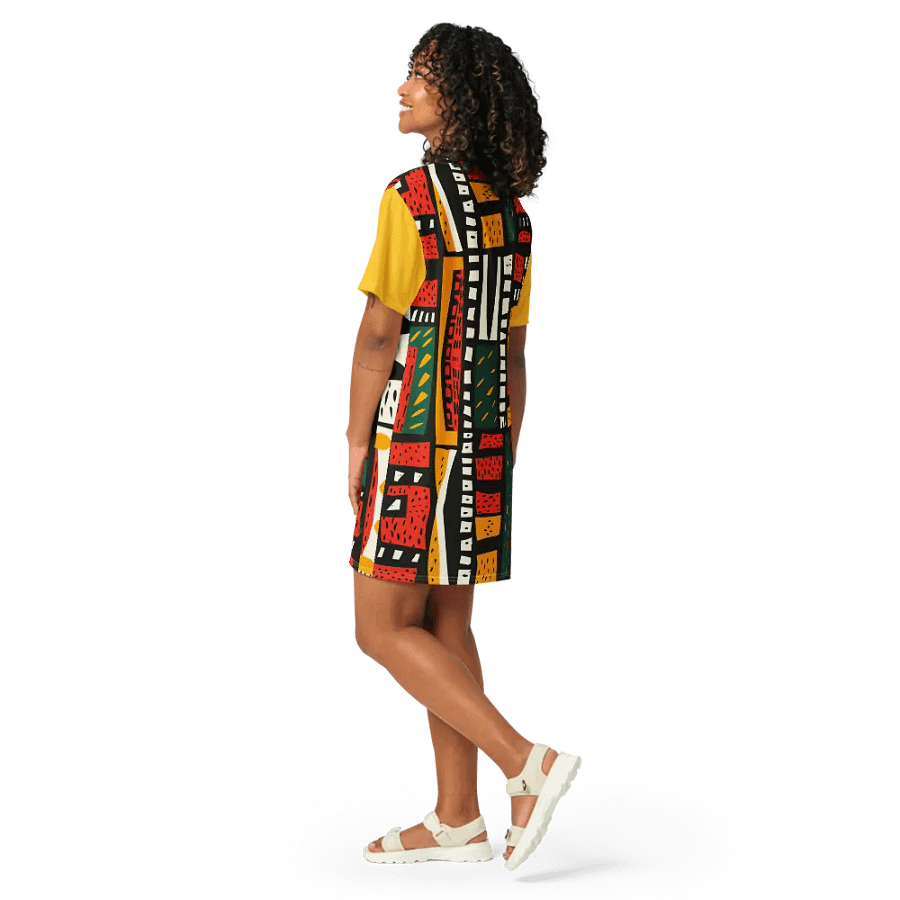 Tribal Harmony T- Shirt Dress product image (5)