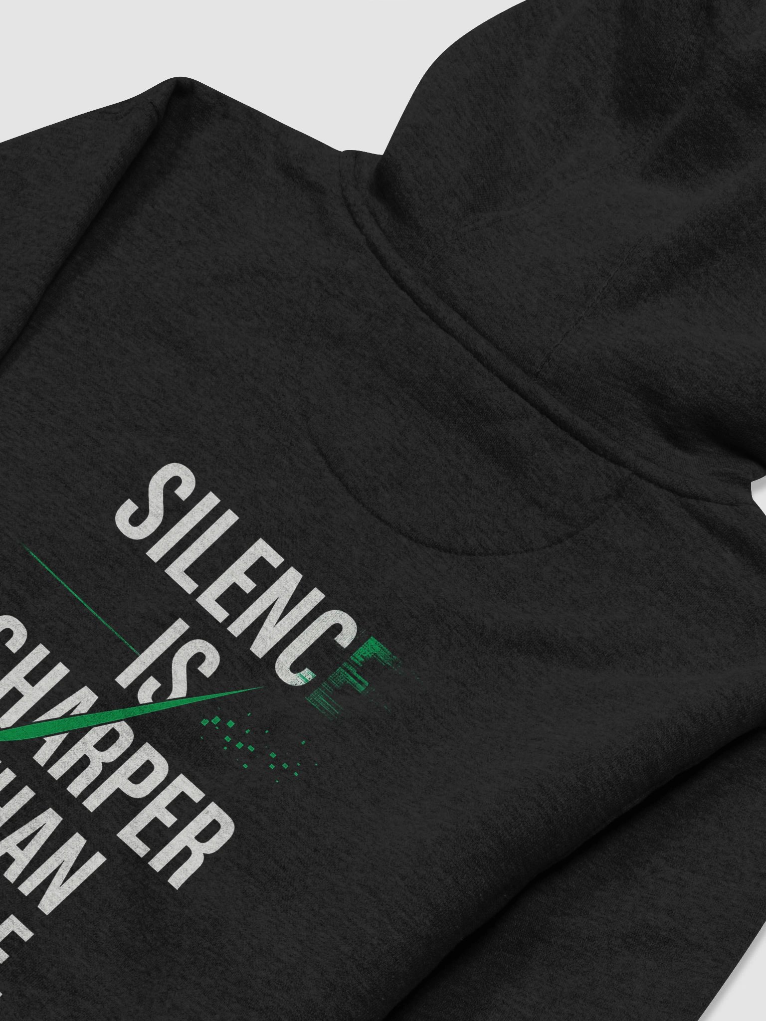 Silence is Sharper than noise Hoodie B product image (37)