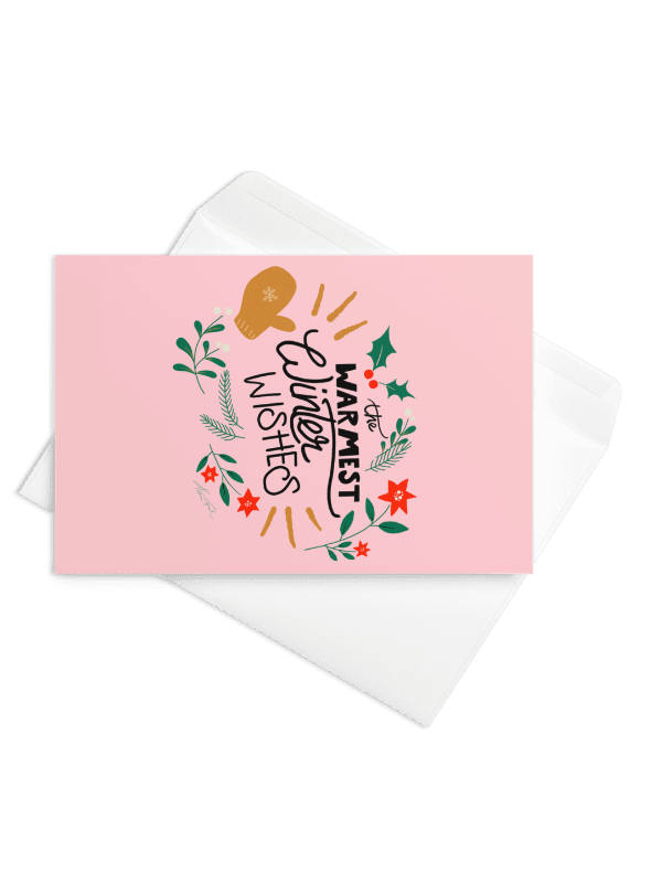 The Warmest Winter Wishes • Greeting Card product image (2)