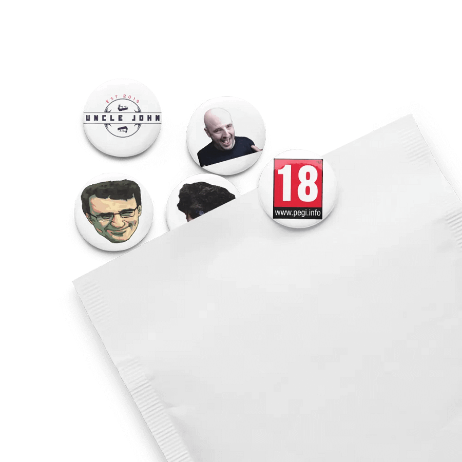 UJ Set of pin buttons product image (13)