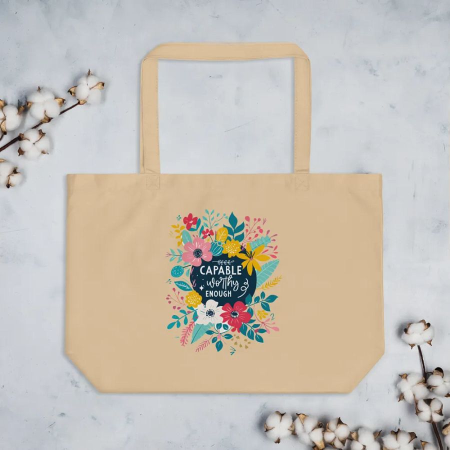 Capable Worthy Enough Tote product image (4)