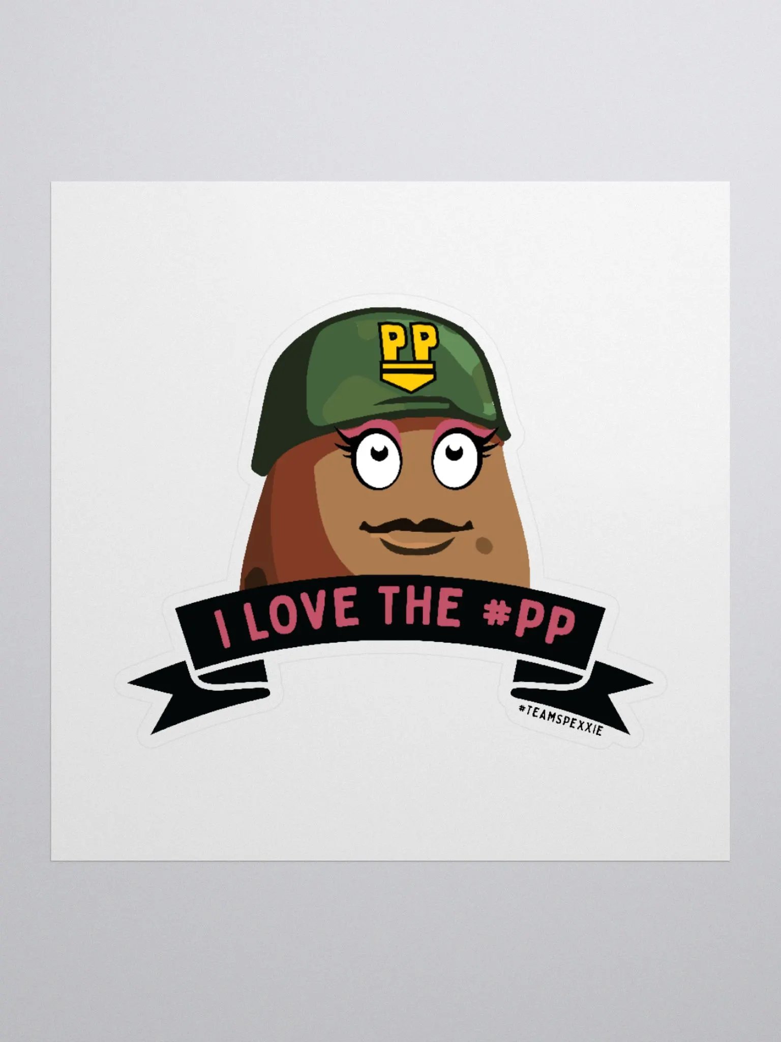 I Love The PP Sticker product image (2)