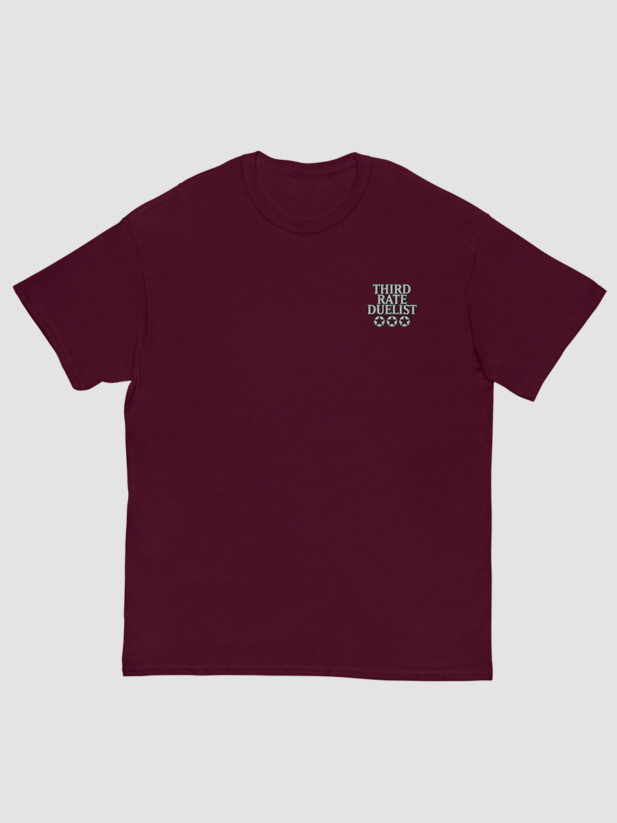Third Rate Duelist - embroidered t-Shirt product image (1)