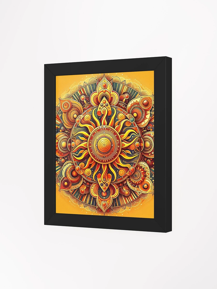 Framed High-Quality Matte Poster (in): Solar Flare product image (45)