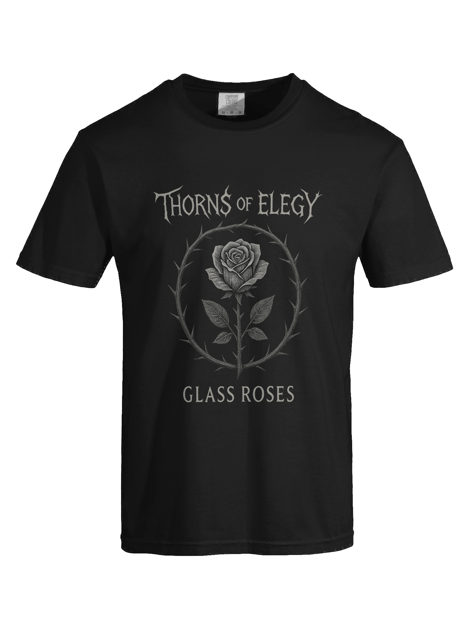 Thorns of Elegy – Glass Roses Tee product image (4)