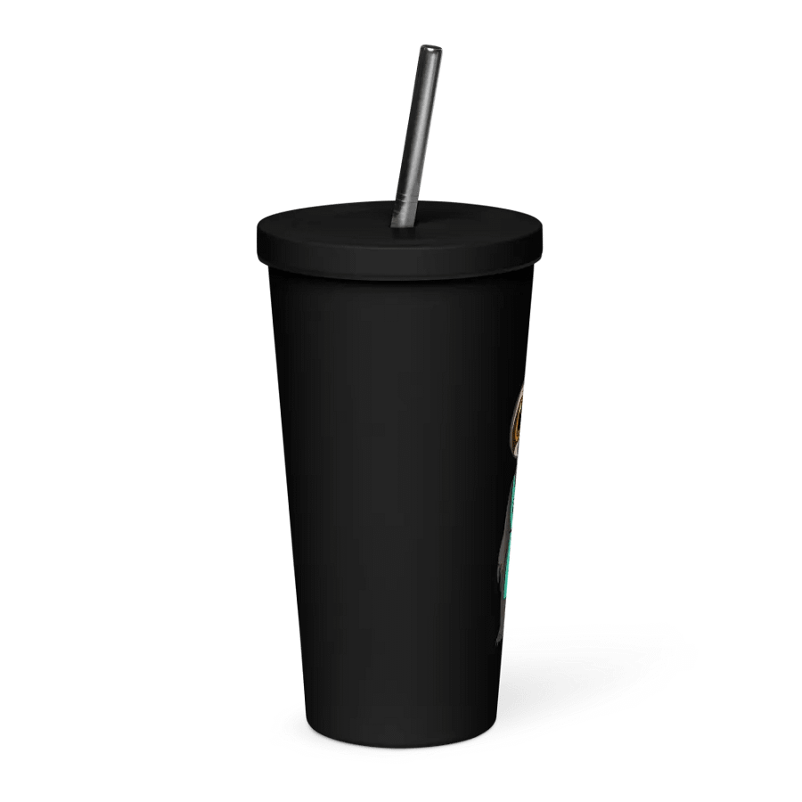 Insulated Tumbler with a Straw product image (4)