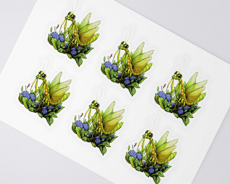 Mantis collants/stickers page 6x product image (2)