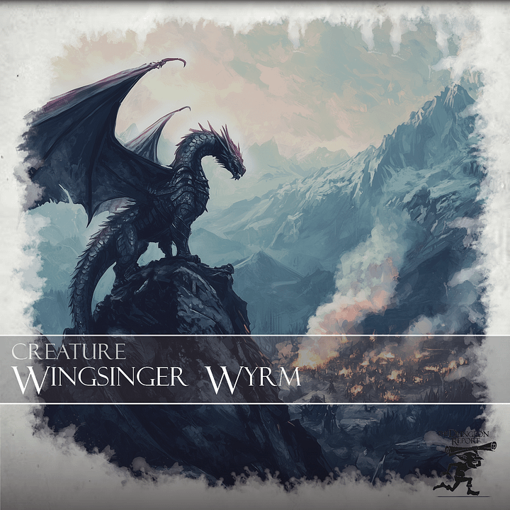 Dragonsong Orc & Wingsinger Wyrm product image (2)