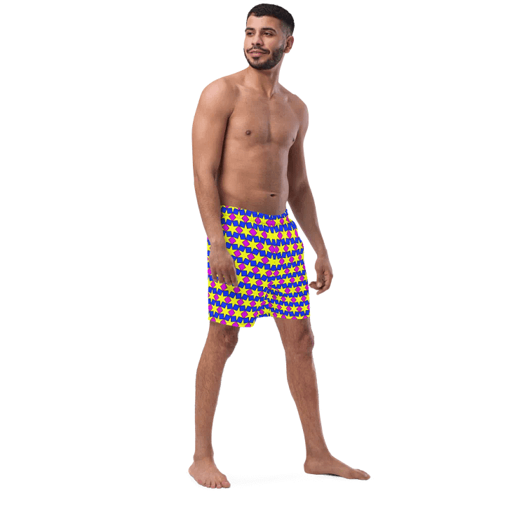 Yellow Star Classic Swim Shorts product image (1)
