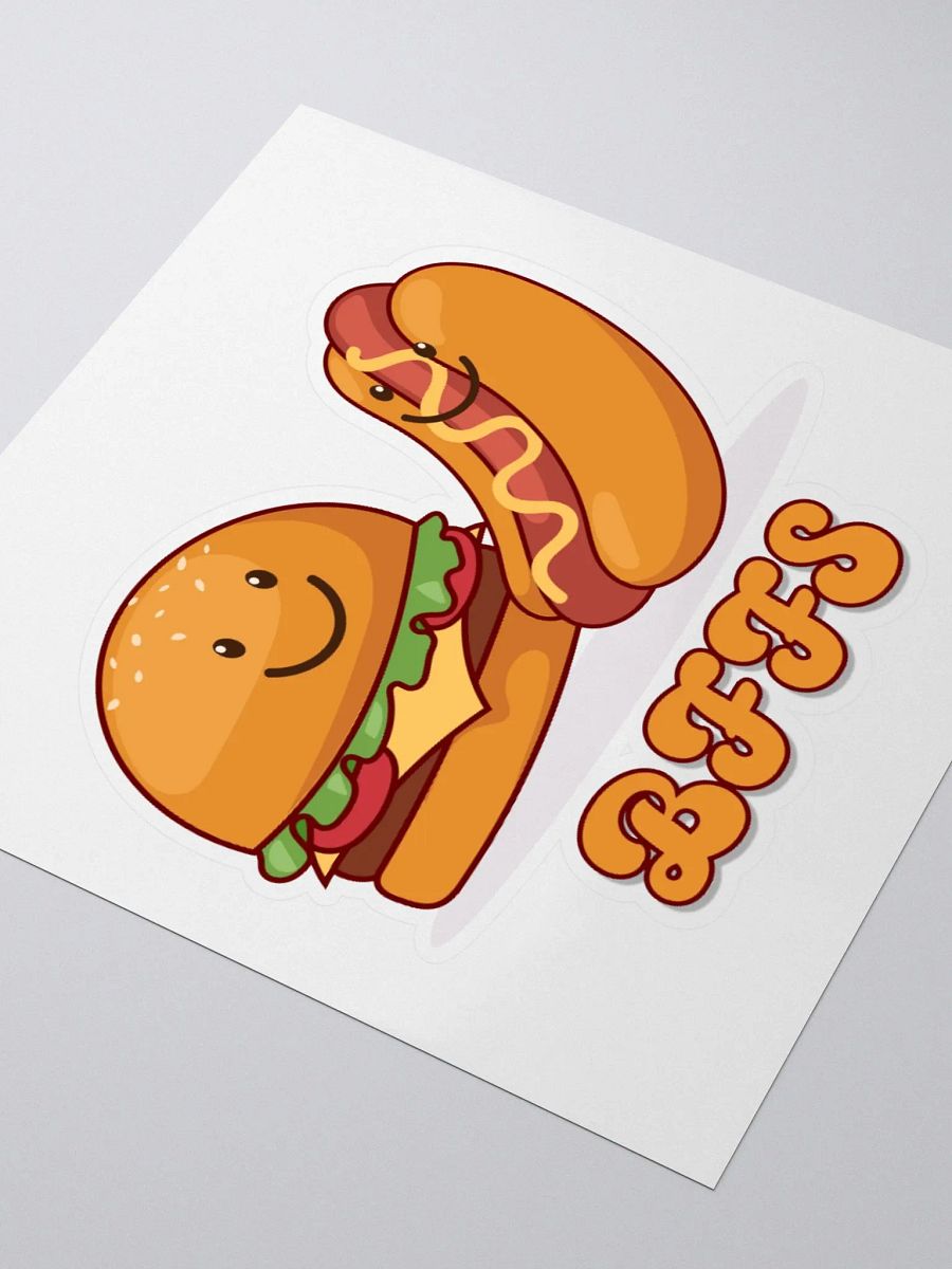 BFFs Burger and Hotdog Sticker product image (3)