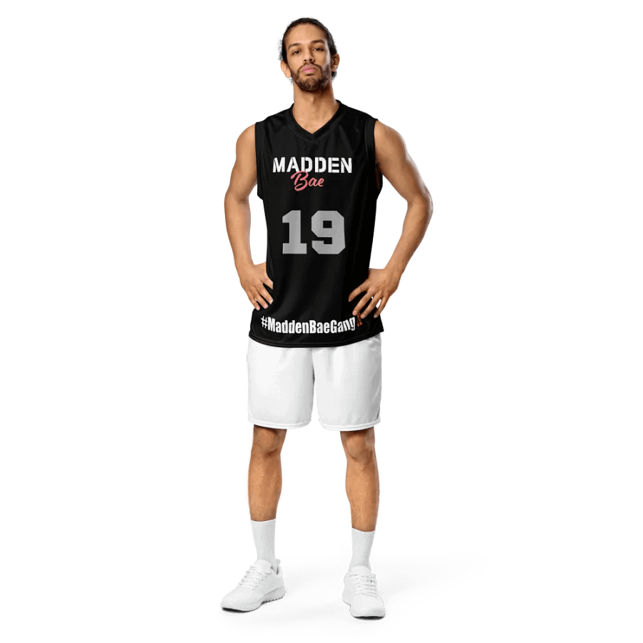 Madden Bae Jersey🦅 (Black + Gray) product image (7)