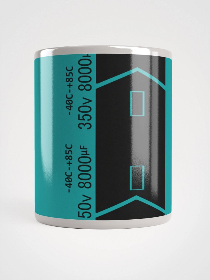 Capacitor Glossy Mug - GREEN product image (1)