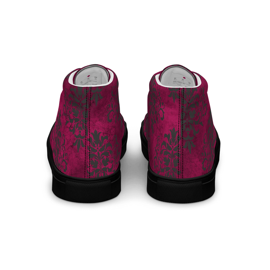 Magenta Damask High Tops product image (4)