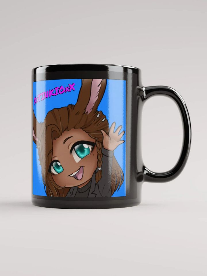 Official Logo Black Glossy Mug product image (1)