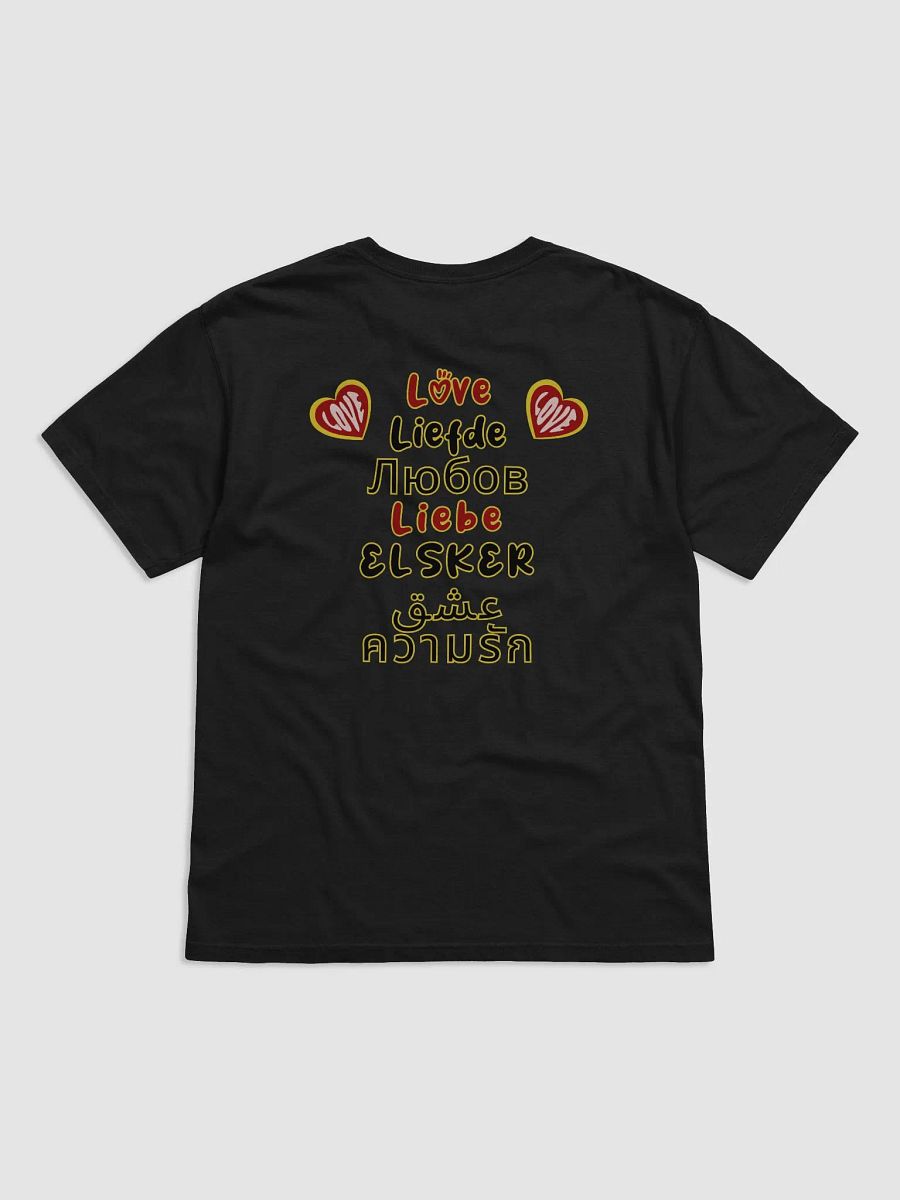 Love In Any Language T-Shirt – Multilingual Design Tee, Valentine's Gift, Anniversary Gift, Gift for Him, Gift for Her product image (3)