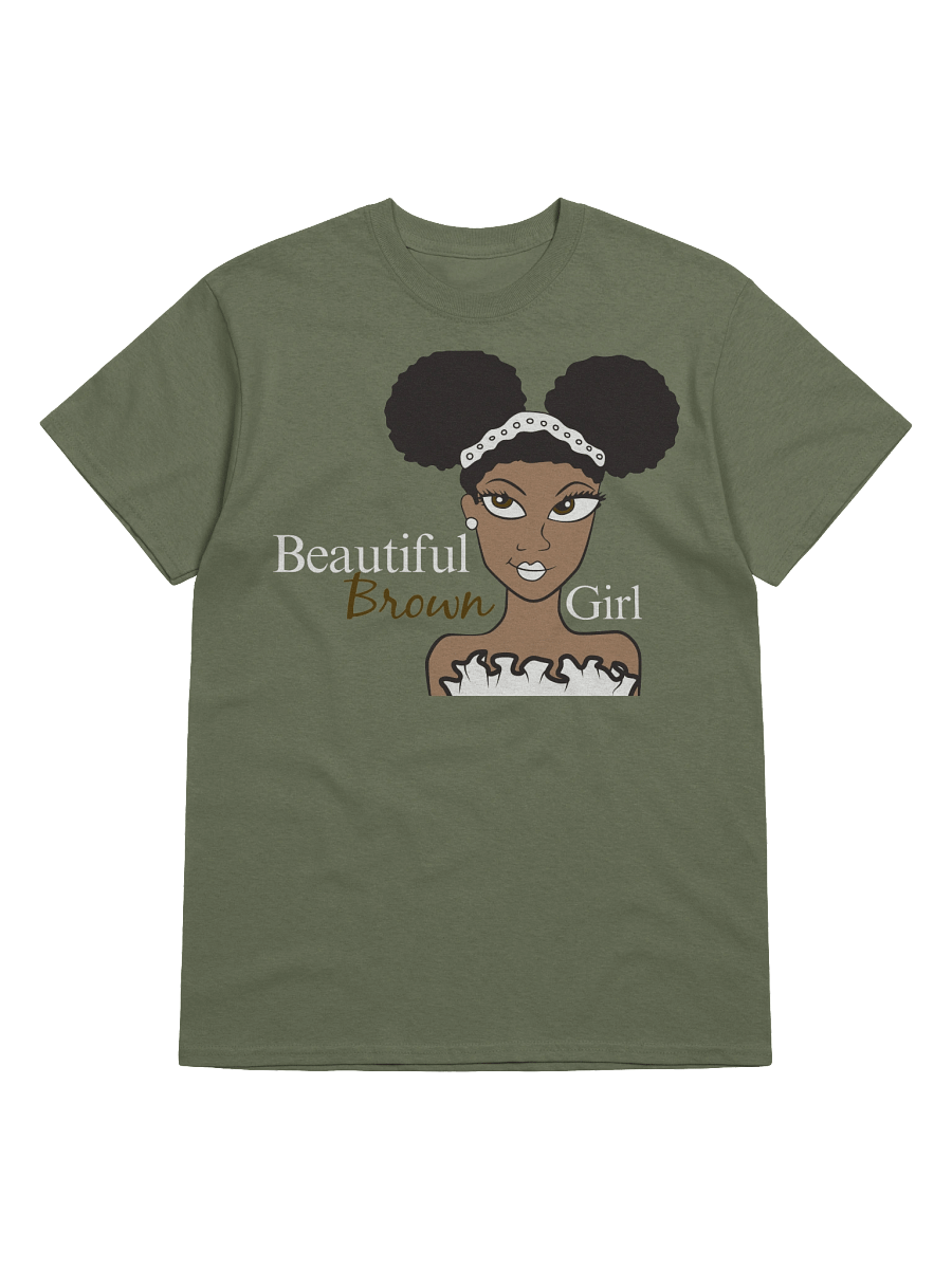Beautiful Brown Girl Mocha Tee product image (17)