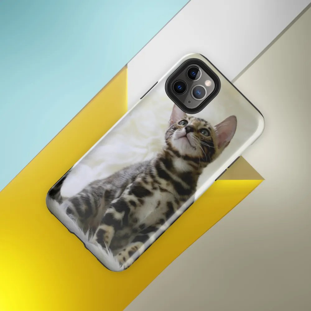 Designer Cat Phone Case: Tough Protection Guaranteed product image (40)