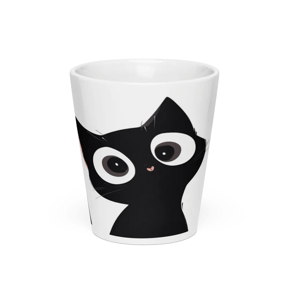 Curious Cat Latte Mug product image (3)