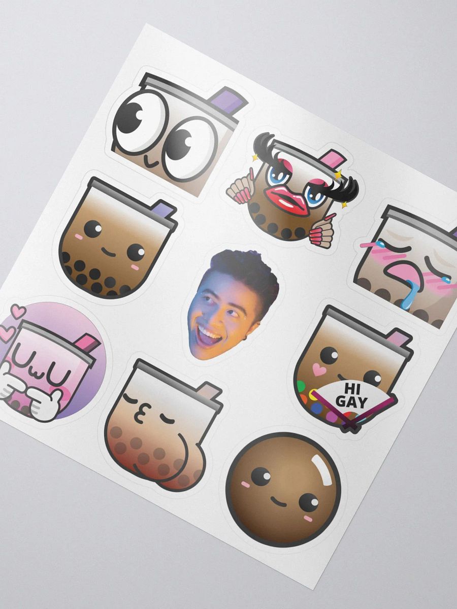 Emote Stickers ✸ 9 Pack product image (2)