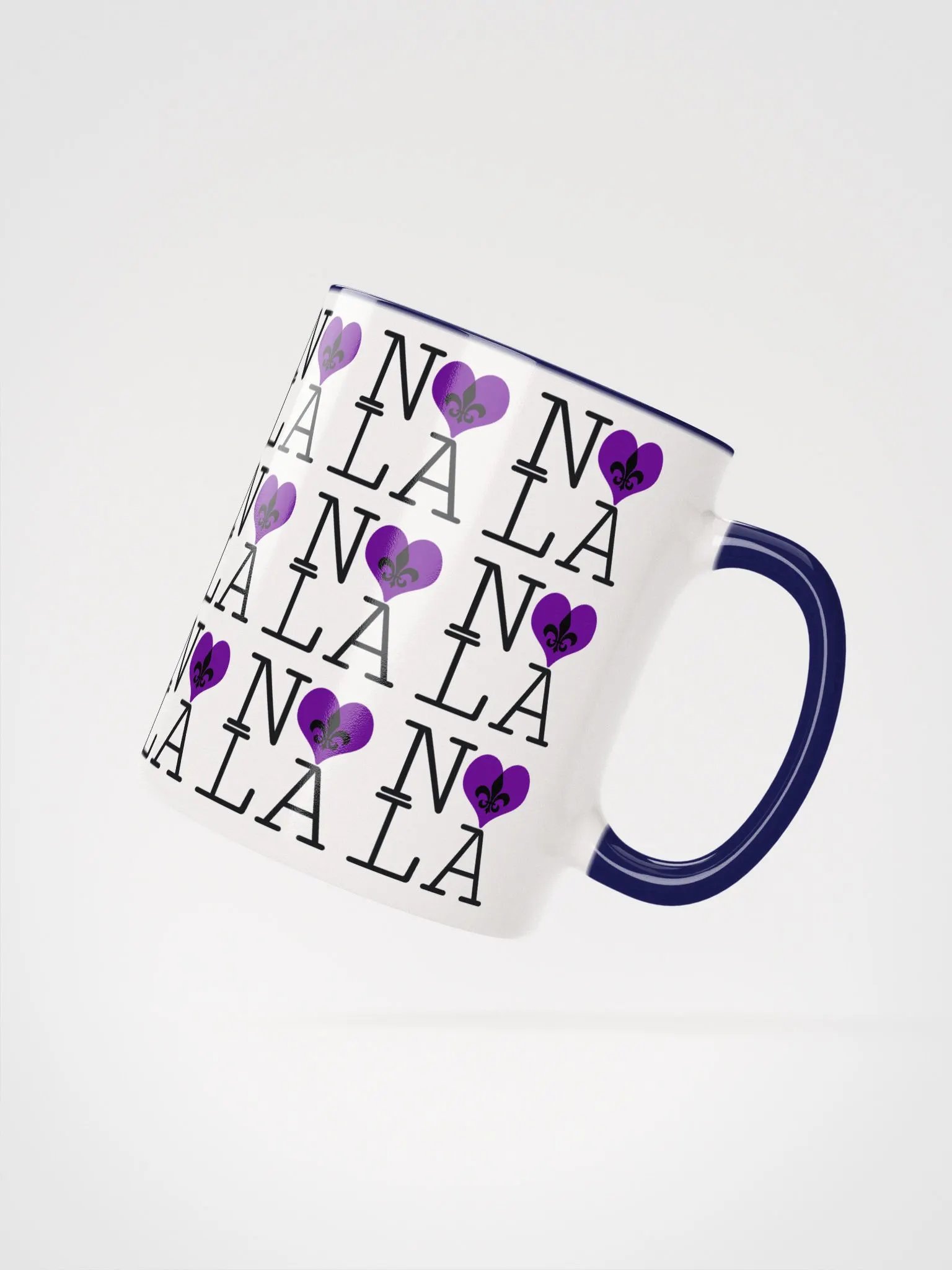 I LOVE NOLA **LEGACY COLOR MUG** (PURPLE HEART FULL INFINITY) product image (23)