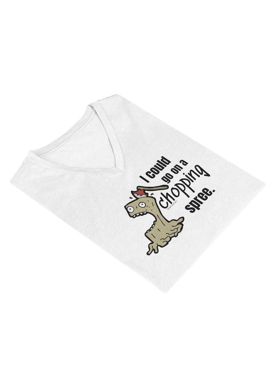 Chopping Spree Black - Women's V-Neck Tee product image (8)